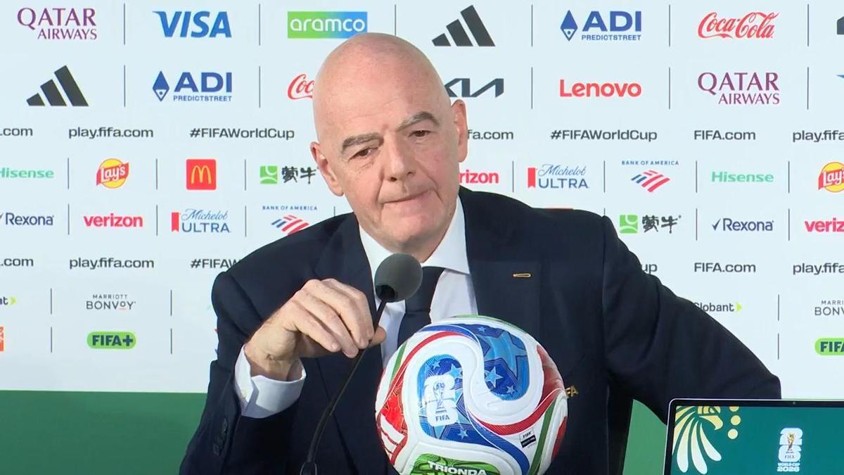 Infantino: "En este Mundial no hay favoritos"