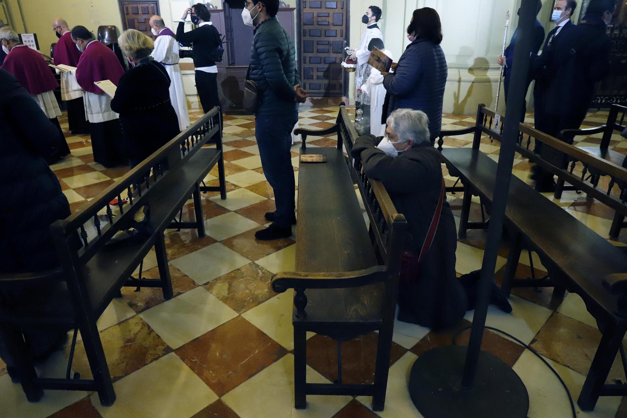 El Cristo de la Salud preside el vía crucis del primer viernes de Cuaresma en Málaga