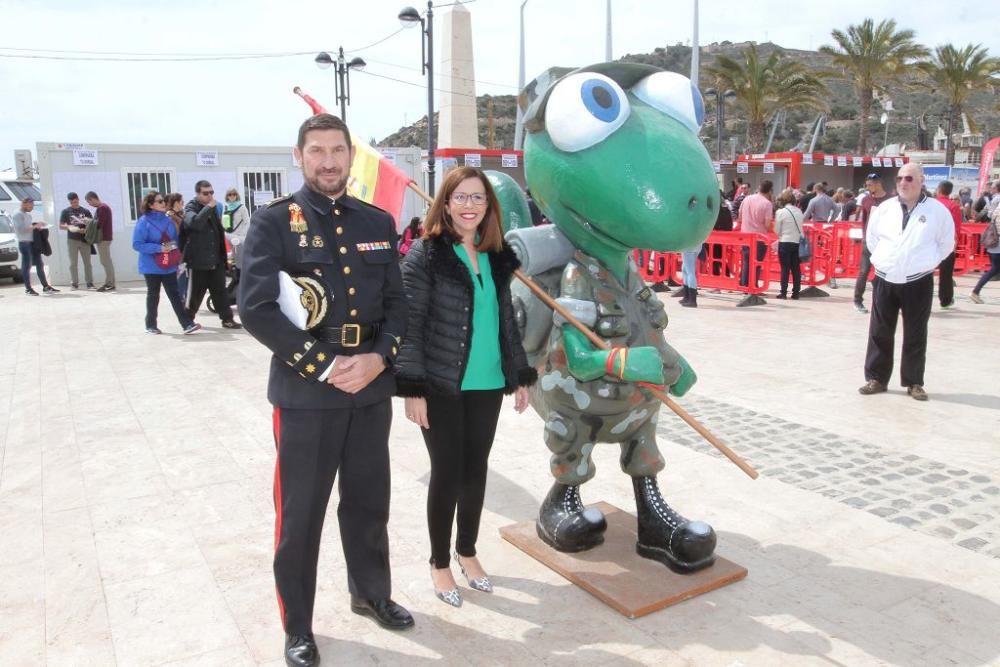 Entrega de dorsales para la Ruta de las Fortalezas de Cartagena