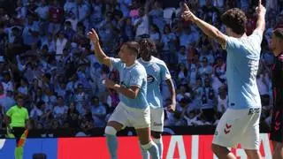 Un córner y la falta de colmillo frustran al mejor Celta del curso