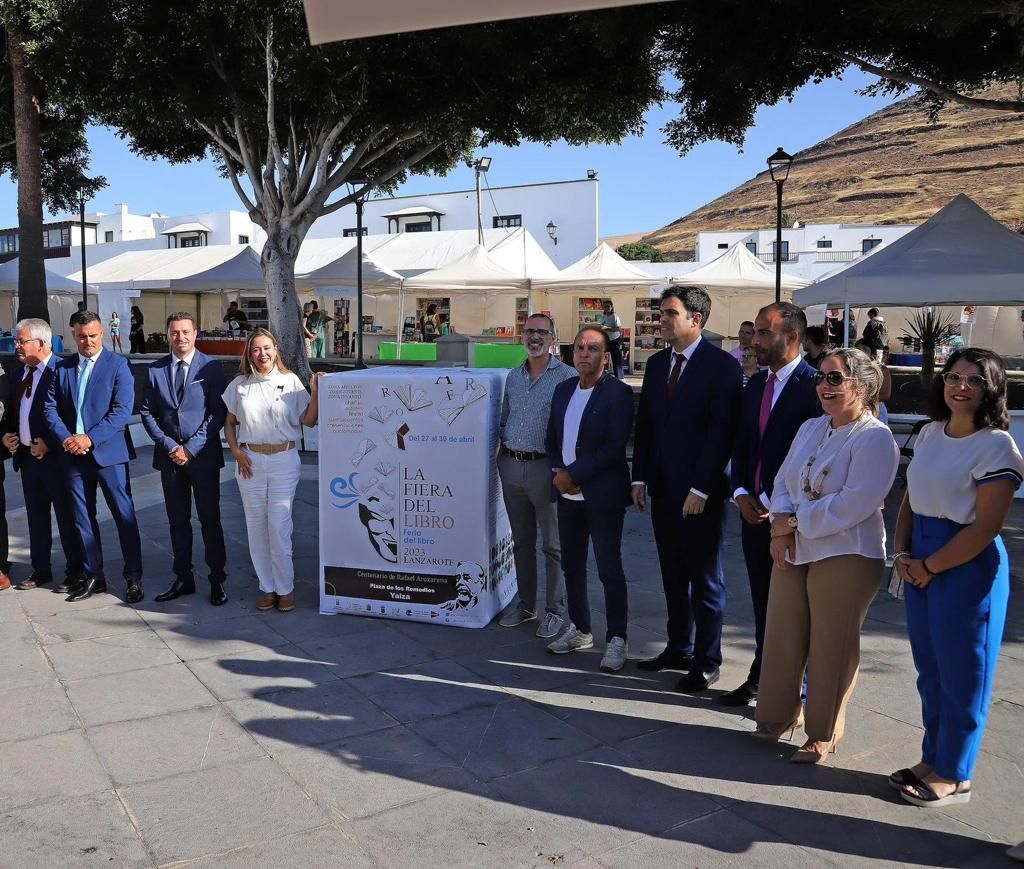Inauguración de la Fiera del Libro de Lanzarote 2023