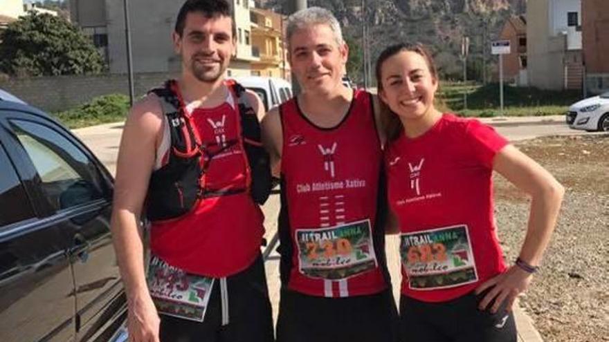 Rafael Murcia y Marga Paucar se imponen en el trail de Anna de 21 km