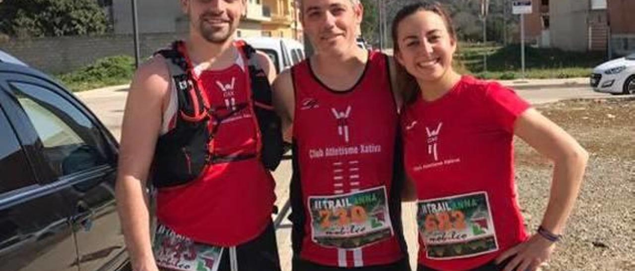 Rafael Murcia y Marga Paucar se imponen en el trail de Anna de 21 km