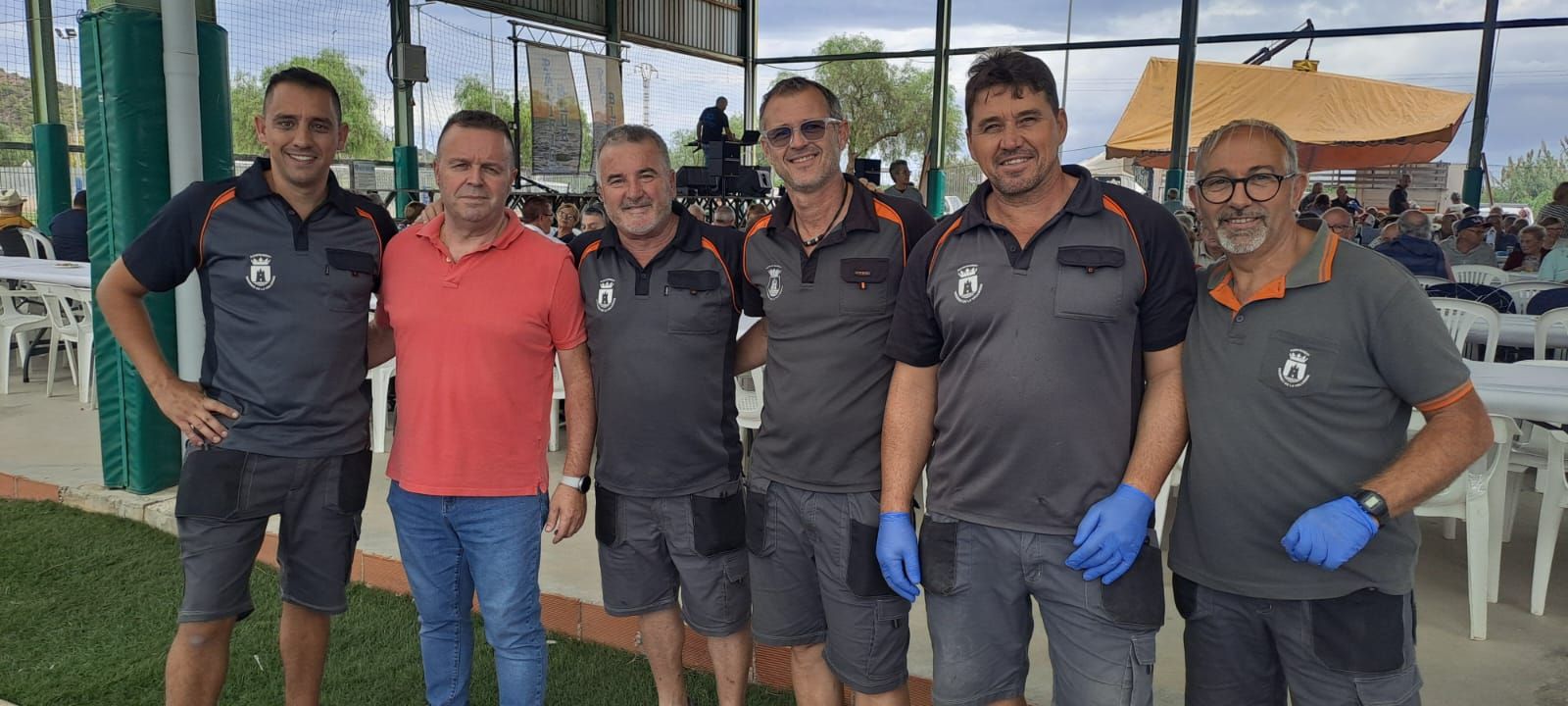 Paella de la Gent Gran en las fiestas de Tavernes de la Valldigna