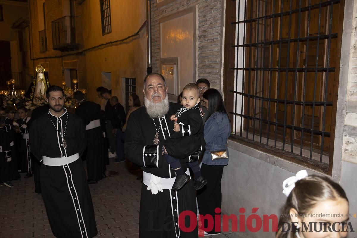 Los niños toman las calles de Caravaca en la procesión de Lunes Santo