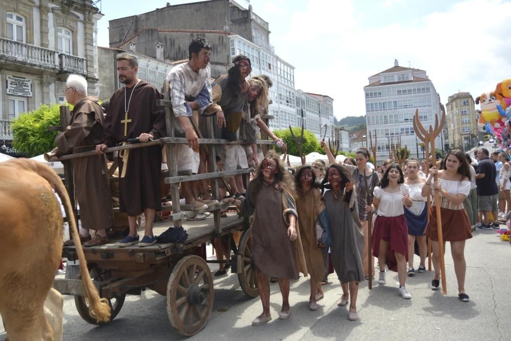 Expulsión de los leprosos en Betanzos