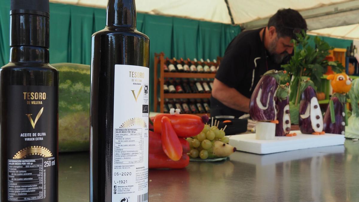 Stand para la degustación de productos.