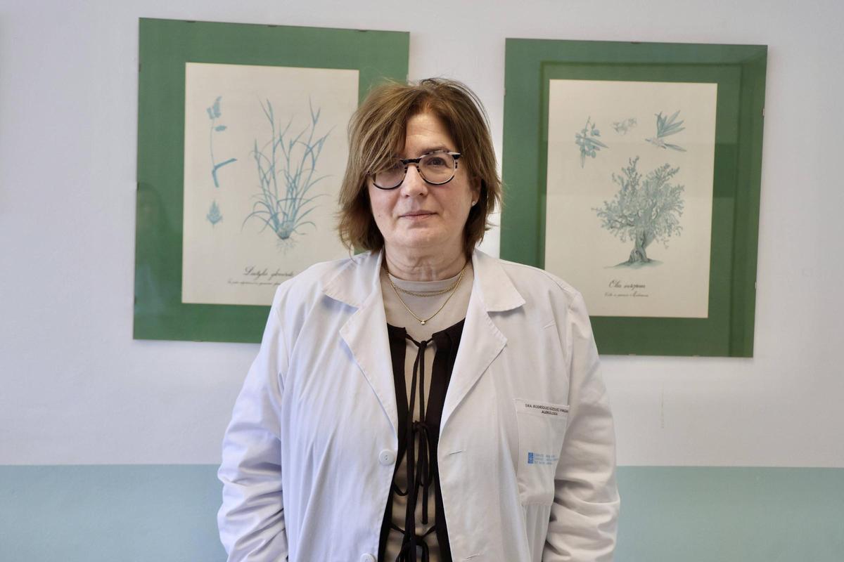 Virginia Rodríguez, alergóloga del Hospital Provincial de Conxo