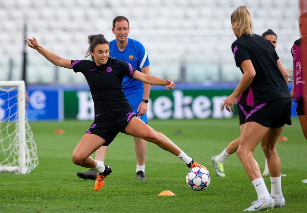 Las mejores imágenes del último entreno antes de la final de la Champions League