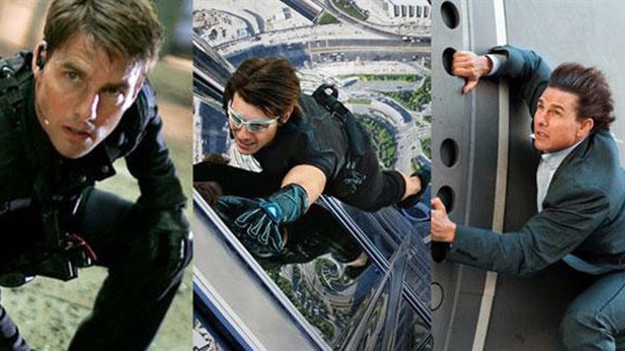 Algunas de las escenas de acción de Tom Cruise.