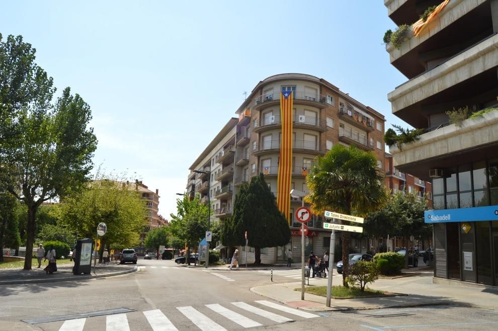 Berga viu immersa en els preparatius de la Diada