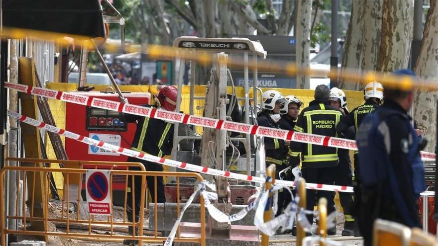 Localizan el cadáver del segundo obrero desaparecido en el derrumbe de Madrid