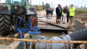 Visita de la consellera a las Terres de lEbre.