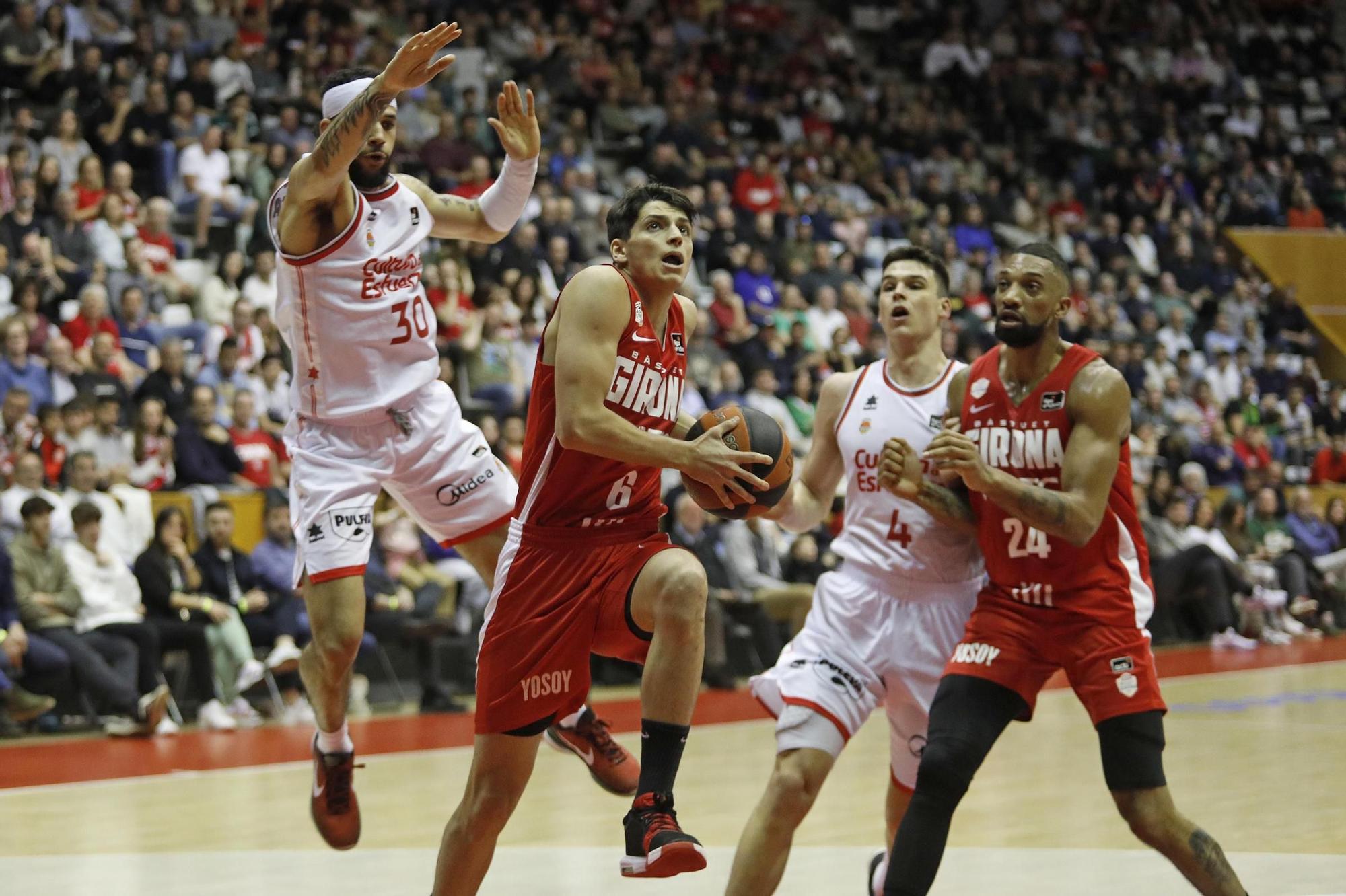 Totes les imatges del Bàsquet Girona - València