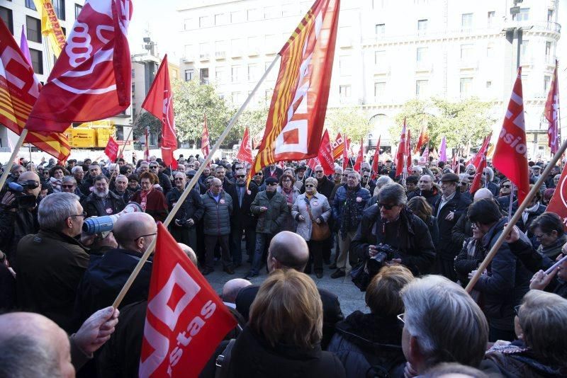 Concentración de pensionistas