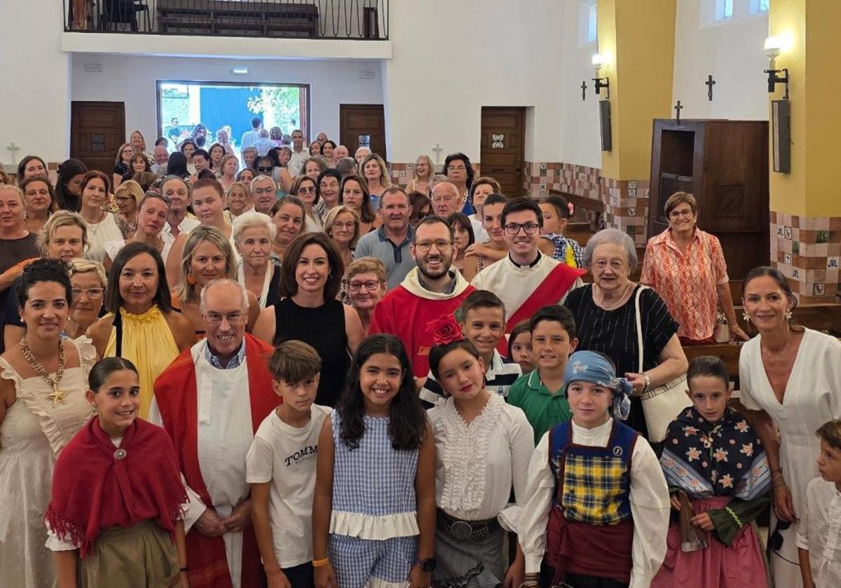 Concurrida misa en honor a la patrona de Santa Anastasia. | SERVICIO ESPECIAL