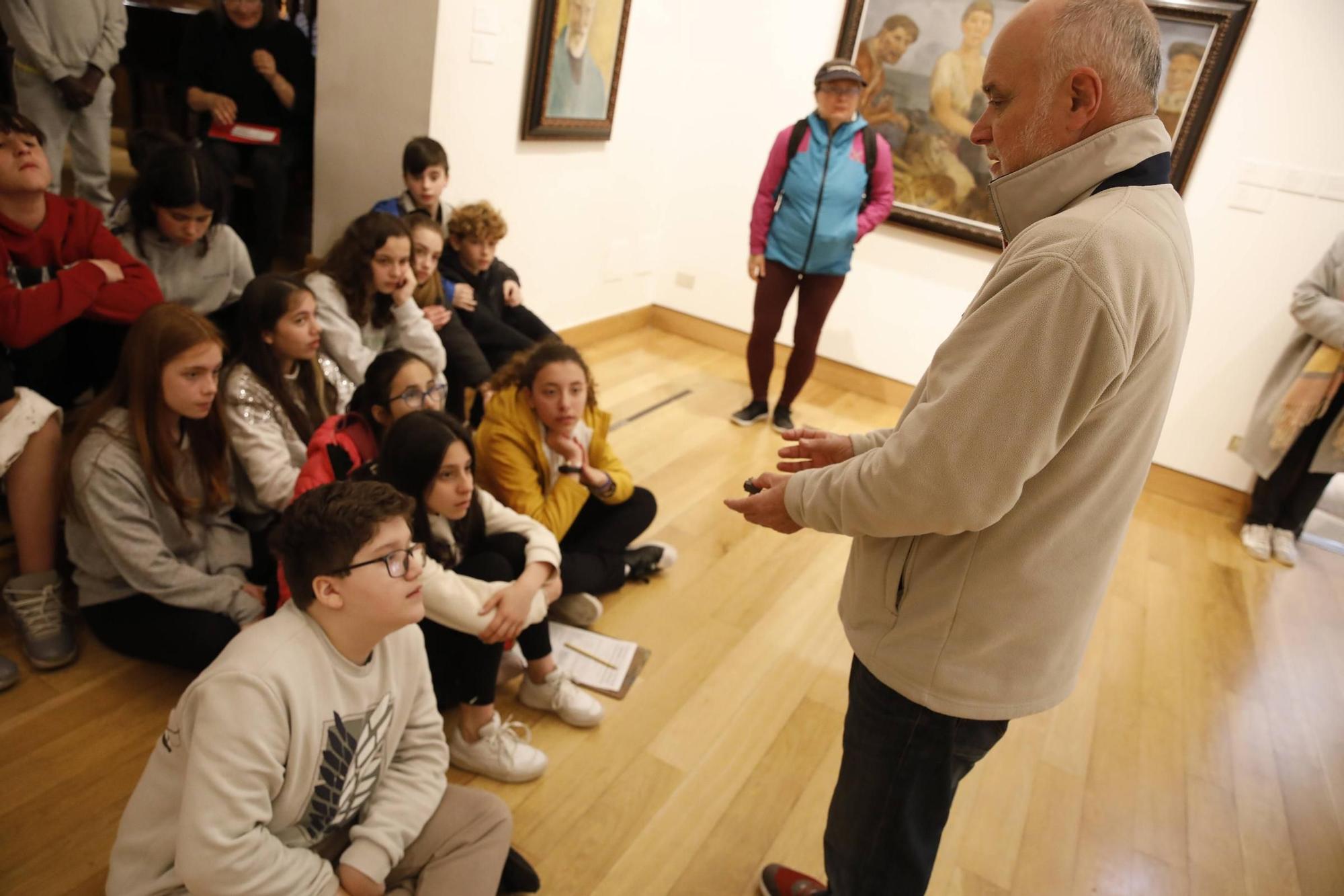 El libro toma otra dimensión en el museo Evaristo Valle con "un homenaje al abecedario" (en imágenes)