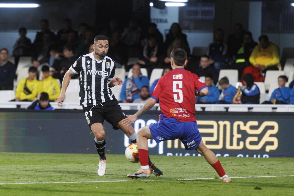 Las imágenes del partido entre el FC Cartagena y el CD Teruel