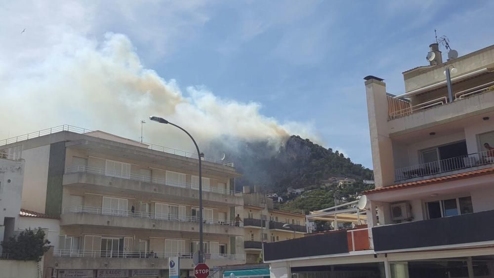 Incendi a l''Estartit