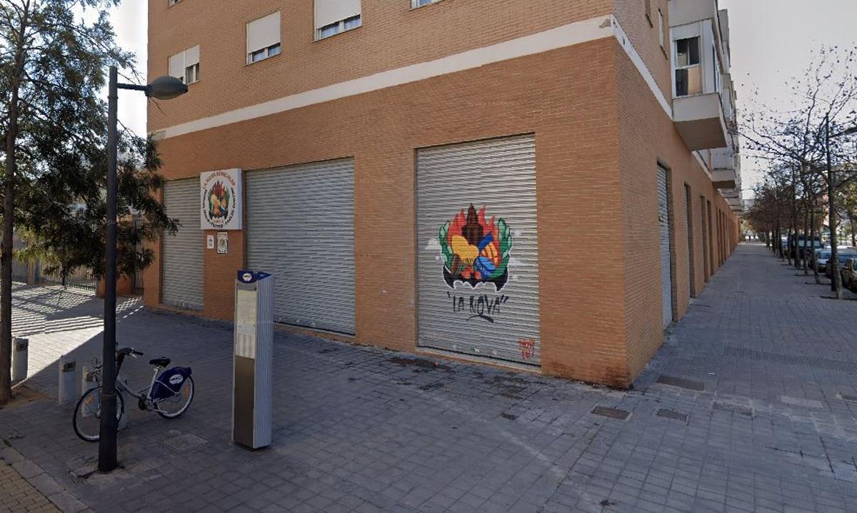 El casal de Carlos Cortina, antes de ser desalojado por los falleros y de ser reconvertido