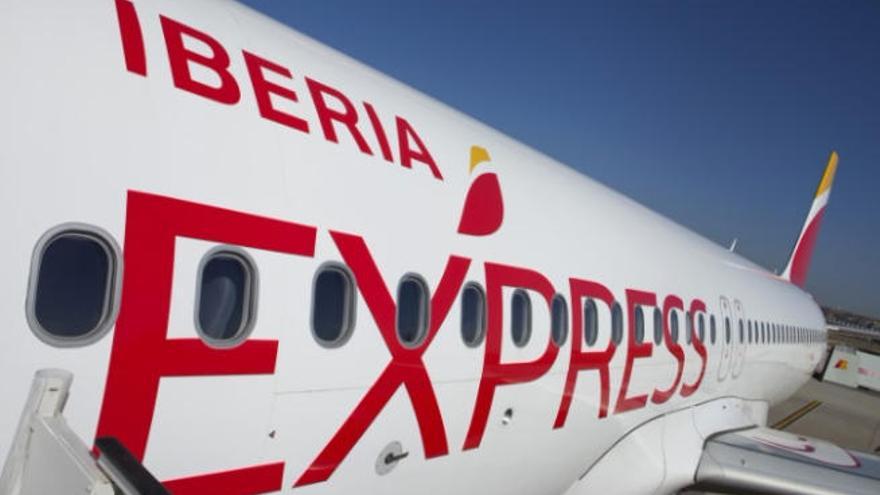 Un avión de Iberia Express.