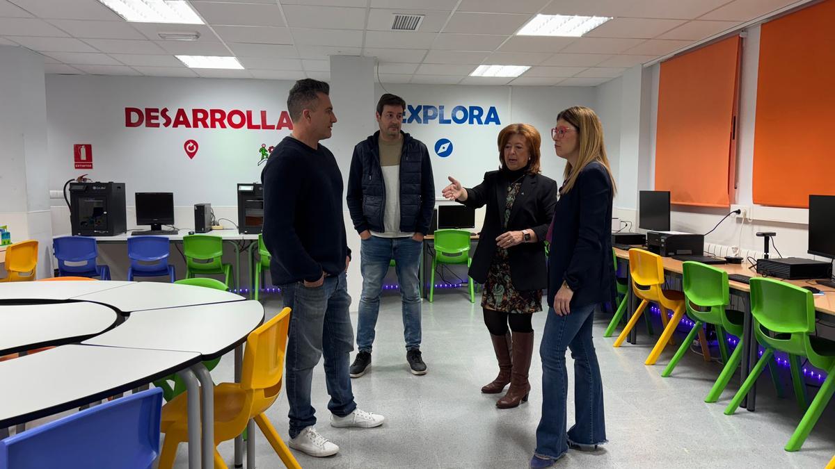 El propio colegio acogía la presentación del evento, este lunes.