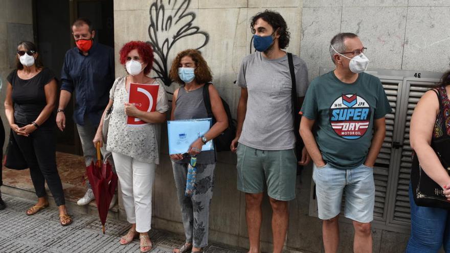 Reunión de la Junta de Personal Docente no Universitario de Ibiza a principios de curso.