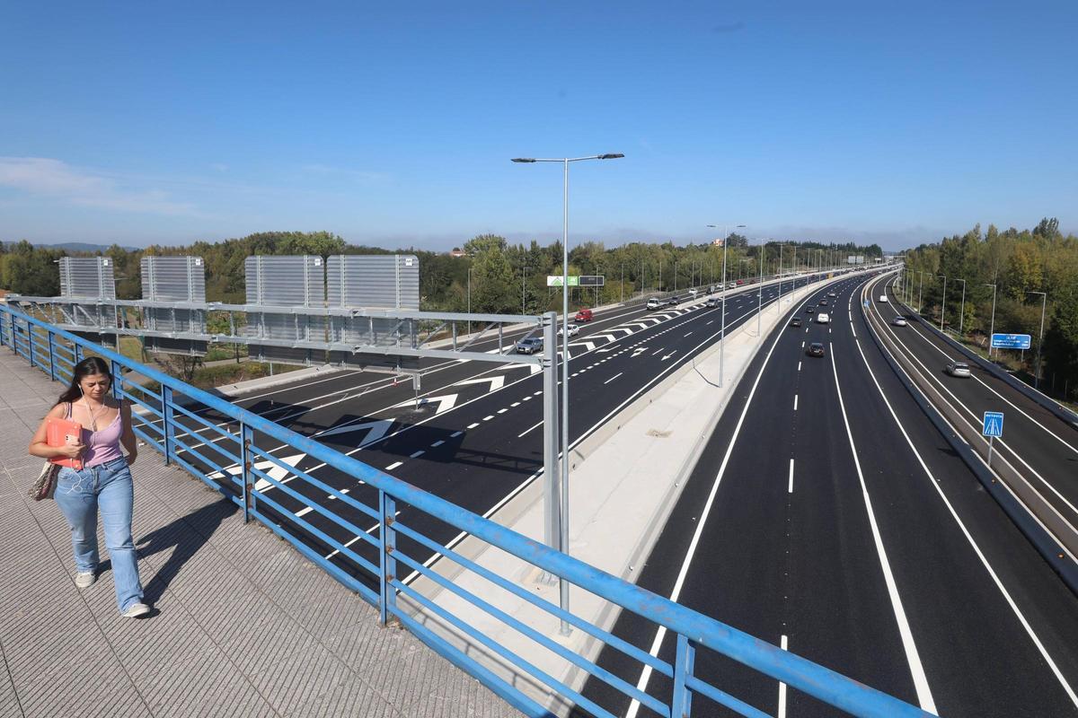Un tramo de la autopista "Y"