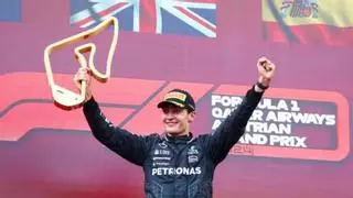 George Russell equilibra al máximo la historia en el GP de Austria