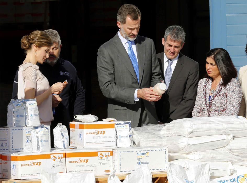 LOS REYES VISITAN PROGRAMA MUNDIAL DE ALIMENTOS ...