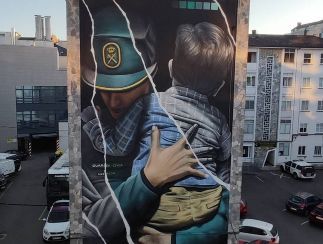 Tres de los mejores murales del mundo del pasado año se pueden ver en Galicia