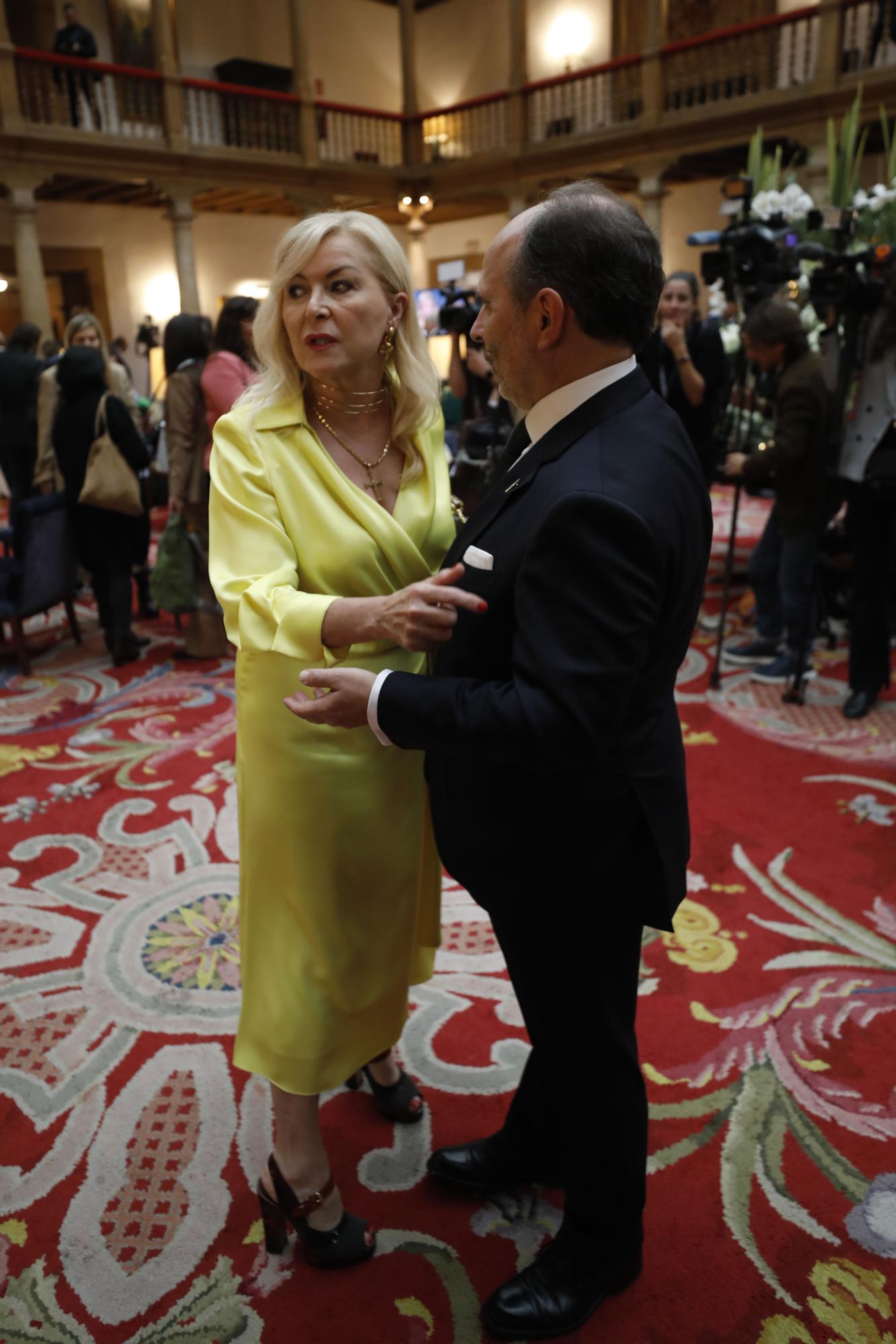 EN IMÁGENES: Personalidades y premiados se dan cita en el hotel de la Reconquista antes de la ceremonia de los premios "Princesa de Asturias"