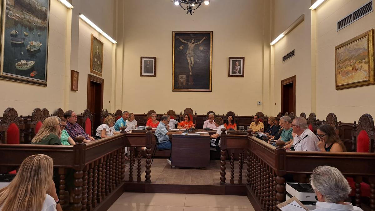Imagen de un pleno celebrado en Alcúdia esta legislatura.