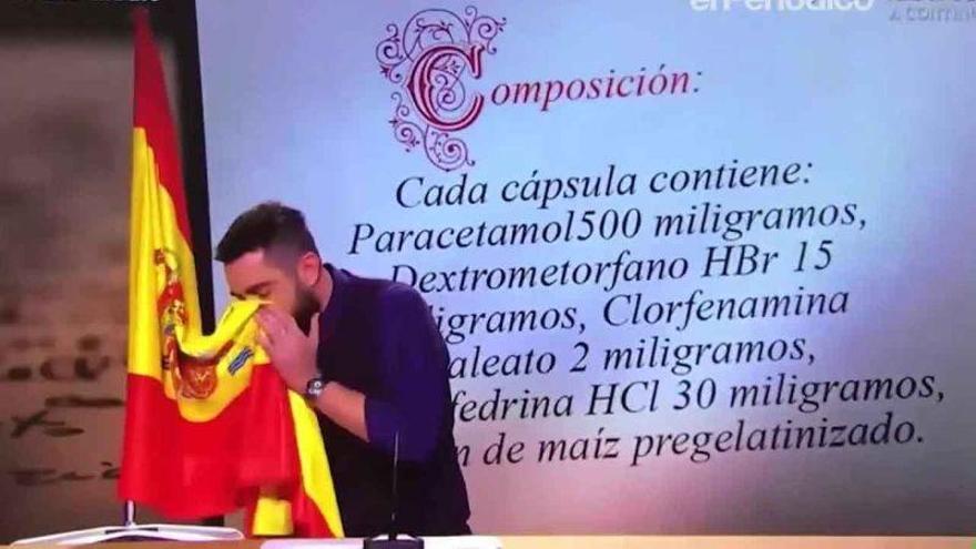 Clínica Baviera rescinde su contrato con Dani Mateo tras el polémico sketch con la bandera de España