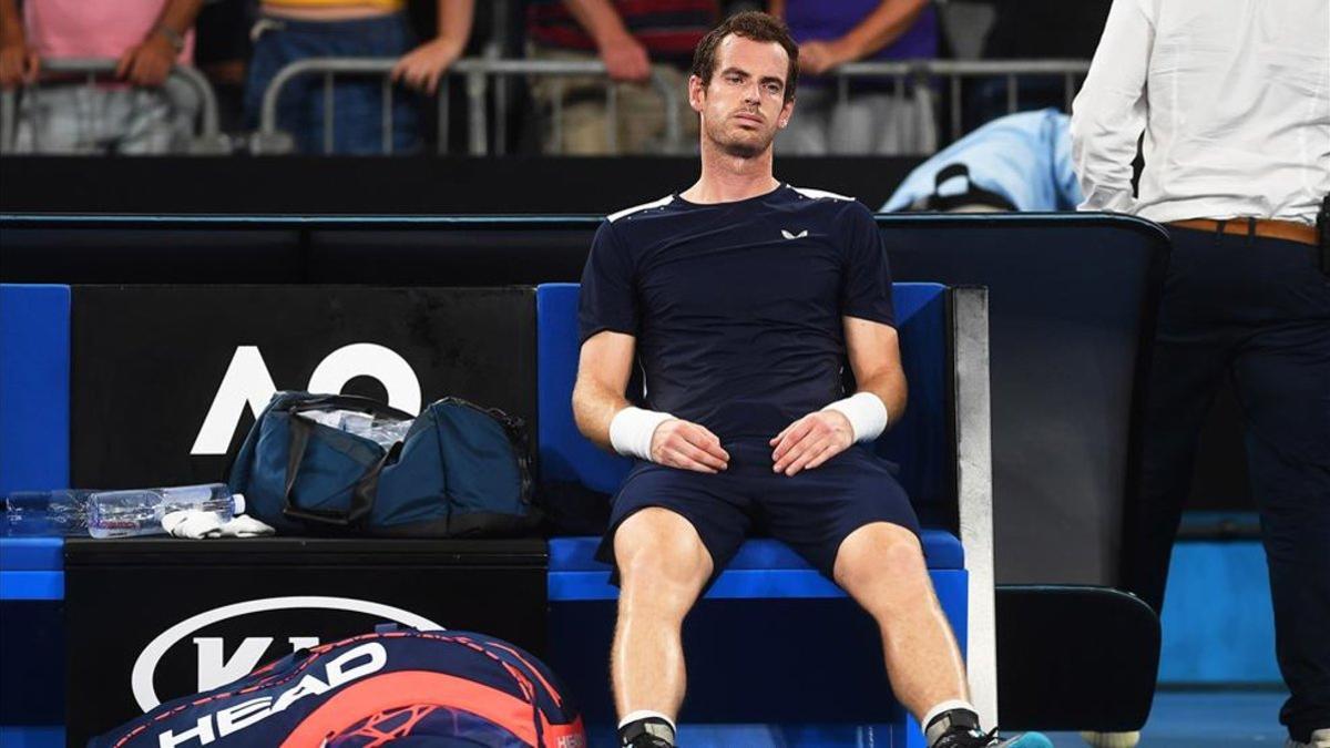 Andy Murray cayó en primera ronda en el Open de Australia
