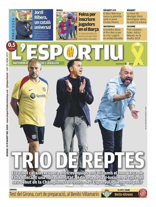 Las portadas del día