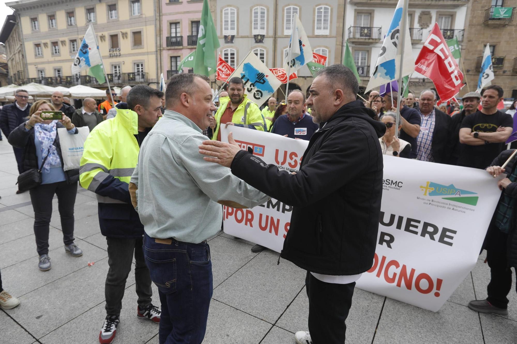 Manifestaci�n de trabajadores de Urbaser (17).jpg