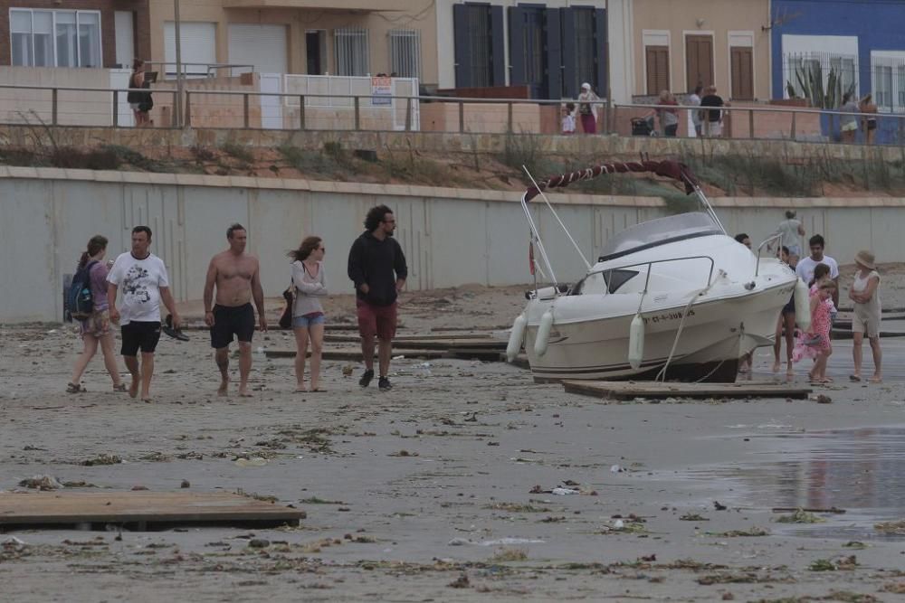 Temporal en Cabo de Palos y La Manga