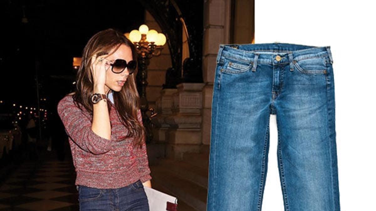 Los pantalones de campana favoritos de Victoria Beckham