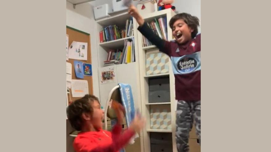 La reacción de dos niños catalanes que emociona a Gabri Veiga