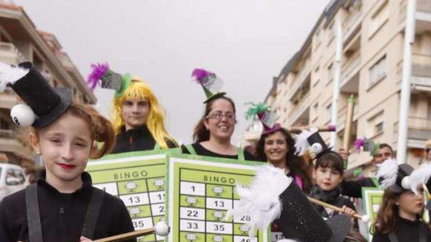 Desfile del pasado año en Sanxenxo. // R. Vázquez