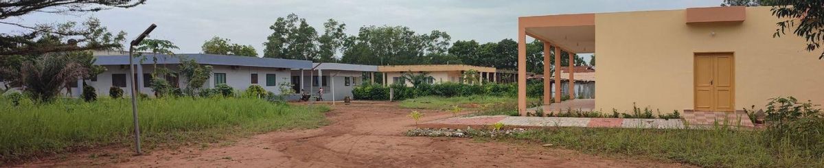 El Hospital de Dangbó, en Benín, donde realizaron las operaciones.