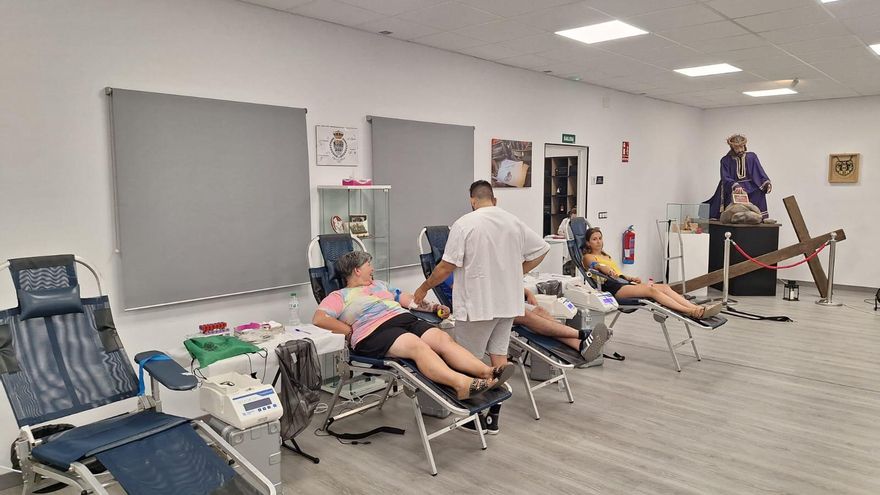 GALERÍA | Jornada de donación de sangre en la sede de la asociación &quot;Tres Caídas&quot; de Toro