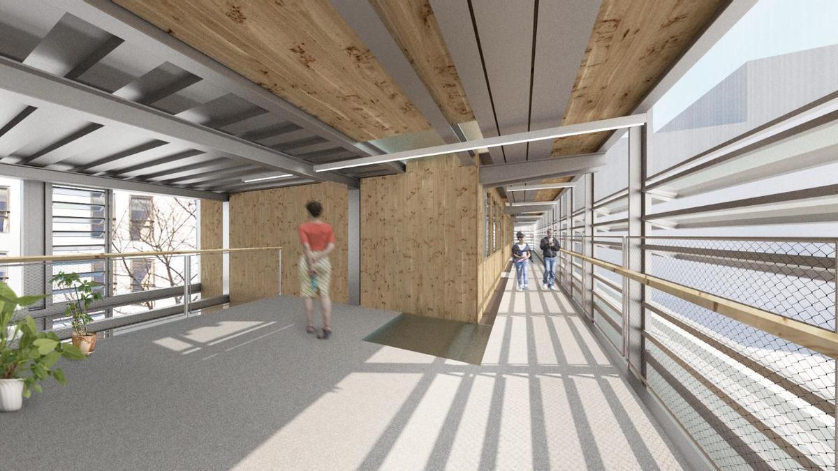 Recreación virtual del futuro Institut Escola Mallorca