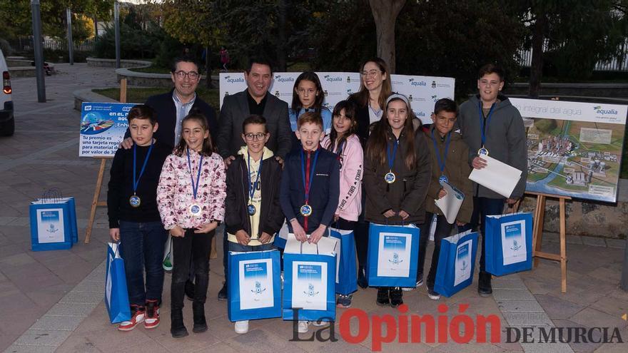 Entrega de premios Aqualia en Caravaca