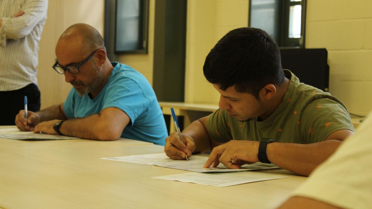 Diversos interns participen a la prova pilot promoguda per Justícia i el SCT a Puig de les Basses