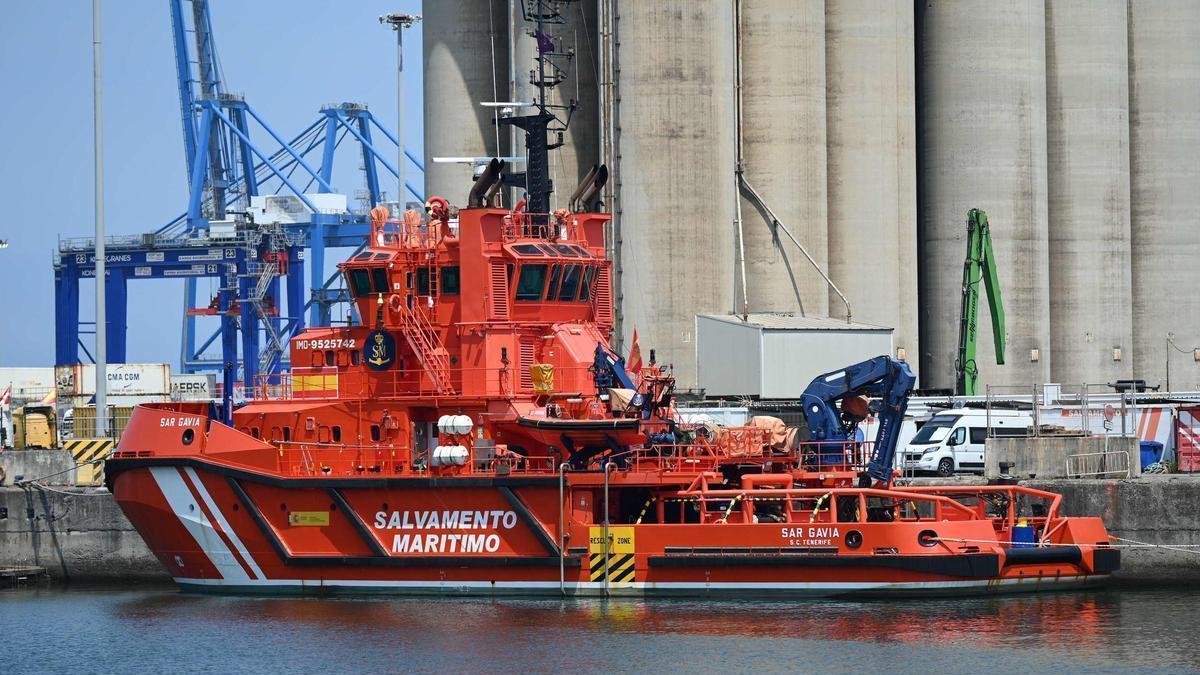 Archivo - Un barco de salvamento marítimo, a 9 de julio de 2026, en Santurce, Vizcaya, País Vasco (España).