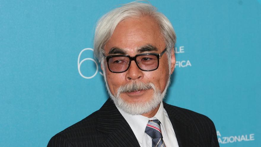 El director de cine nipón Hayao Miyazaki.