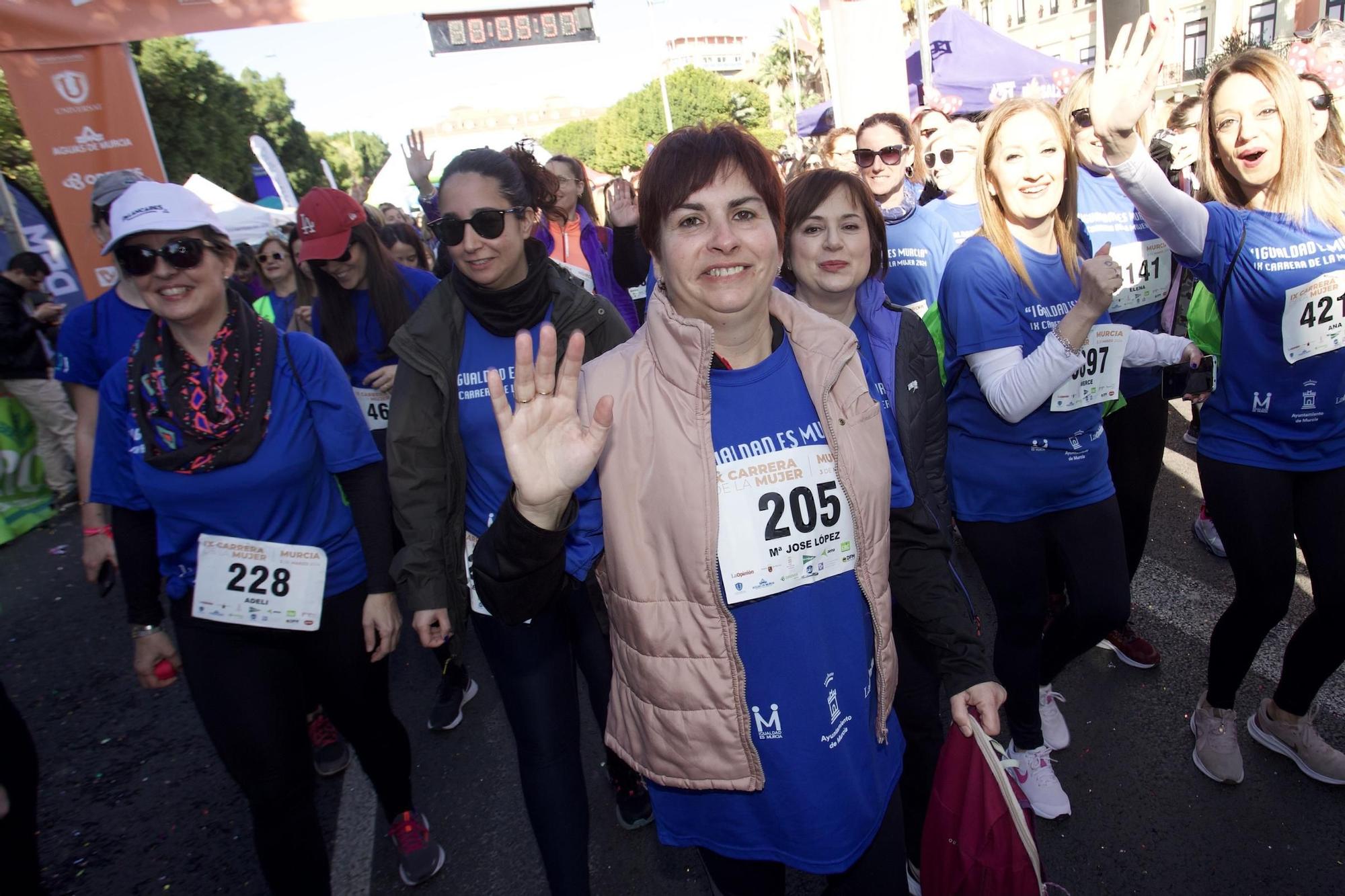 Las imágenes de la salida de la Carrera de la Mujer de Murcia 2024