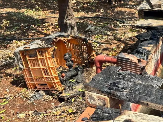 Algunas imágenes que demuestran la envergadura de los daños provocados en los sistemas de riego en La Vilavella y Nules